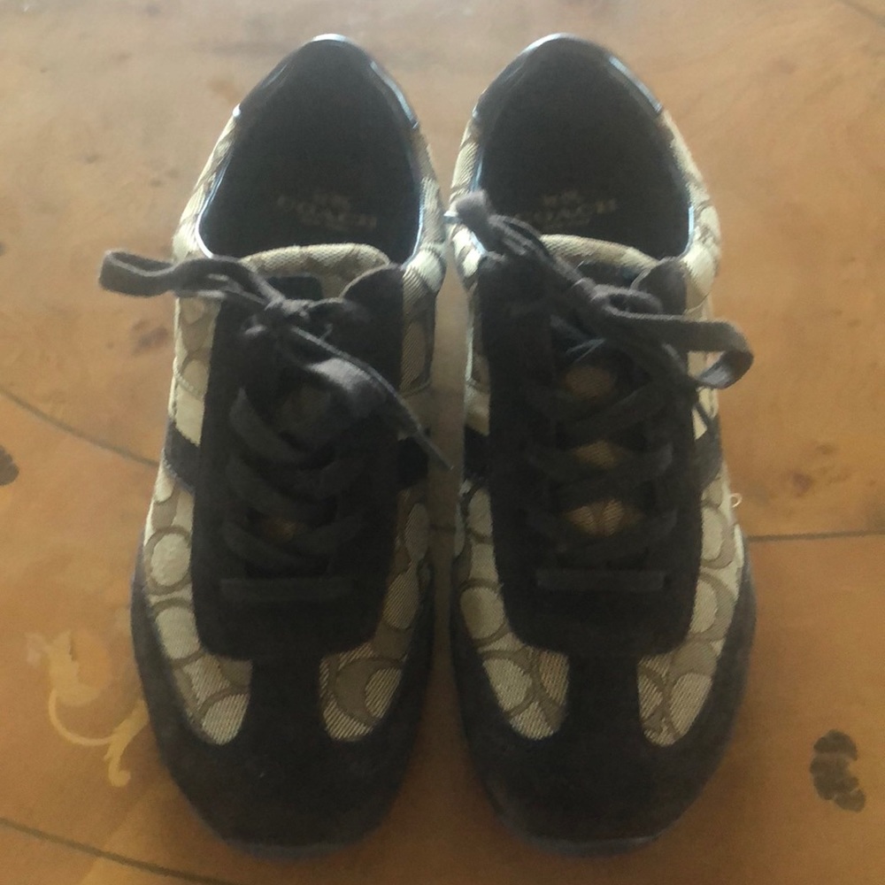 Coach shoes worn once!